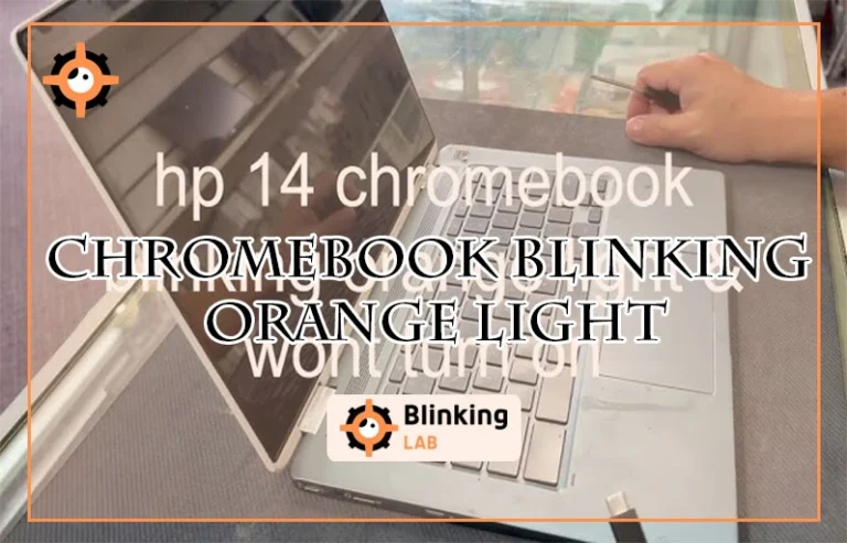 Chromebook Blinking Orange Light