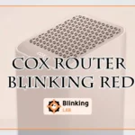 Cox Router Blinking Red