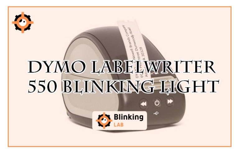 Dymo Labelwriter 550 Blinking Light