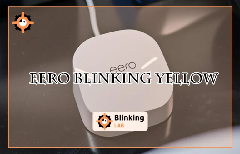 Eero Blinking Yellow