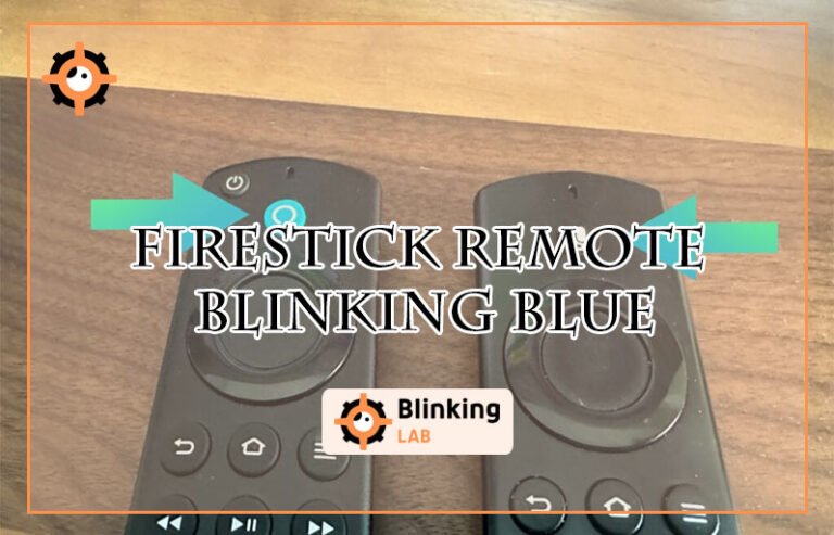 Firestick Remote Blinking Blue