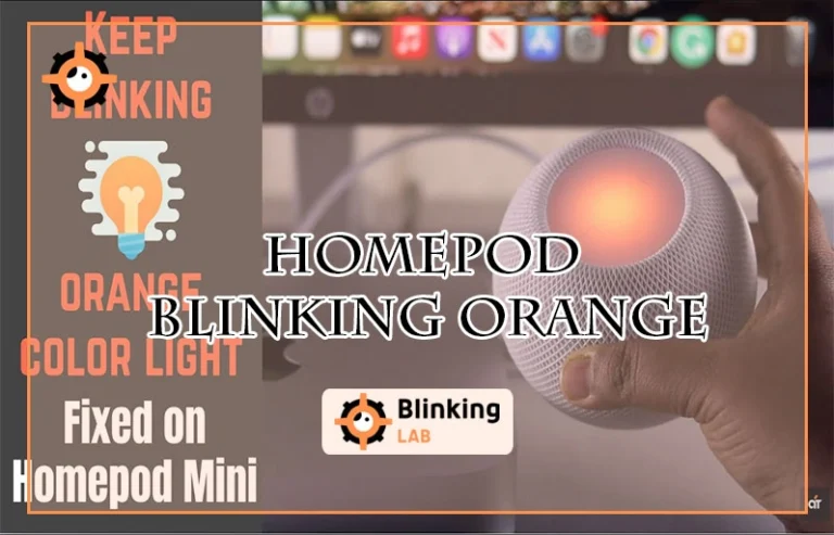 Homepod Blinking Orange
