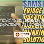 How to Stop Blinking Light on Samsung Refrigerator