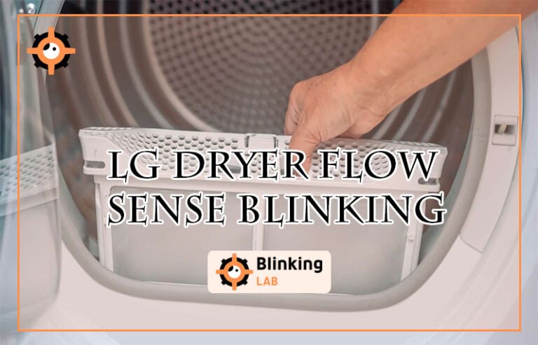 Lg Dryer Flow Sense Blinking
