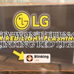 Lg Tv Won'T Turn on Blinking Red Light