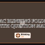 Mac Blinking Folder With Question Mark