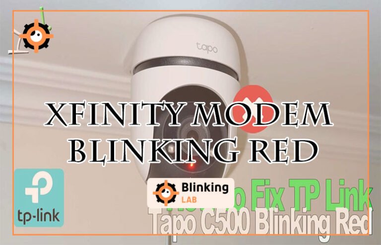 My Tapo Camera is Blinking Red