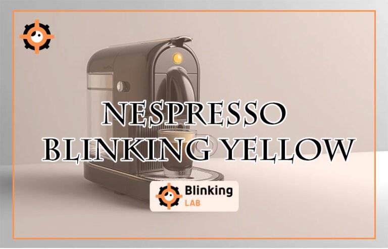 Nespresso Blinking Yellow