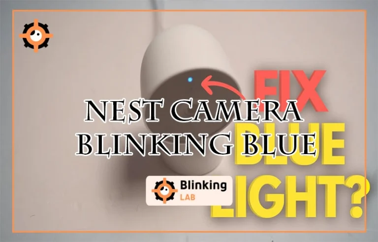 Nest Camera Blinking Blue