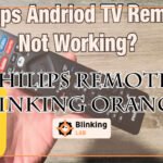 Philips Remote Blinking Orange