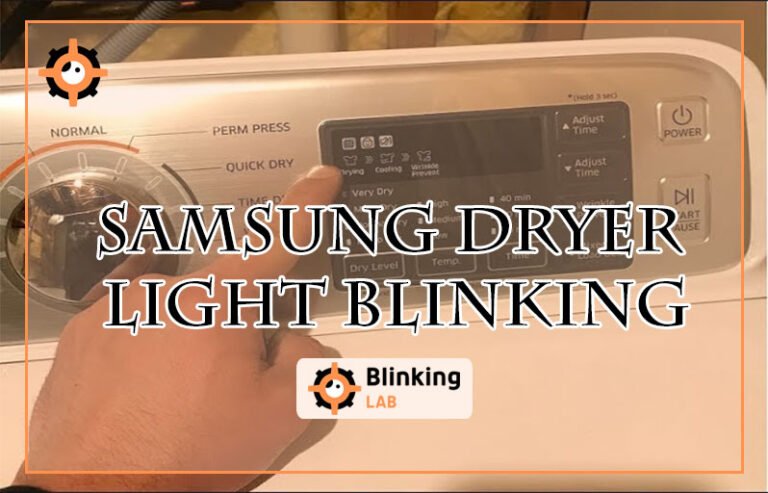 Samsung Dryer Light Blinking