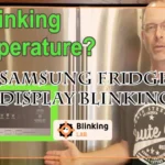 Samsung Fridge Display Blinking