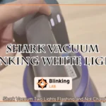Shark Vacuum Blinking White Lights