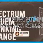 Spectrum Modem Blinking Orange