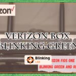 Verizon Box Blinking Green