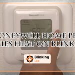 Honeywell Home Pro Series Heat on Blinking