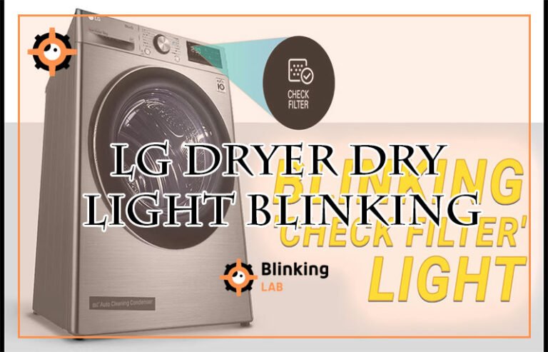 Lg Dryer Dry Light Blinking