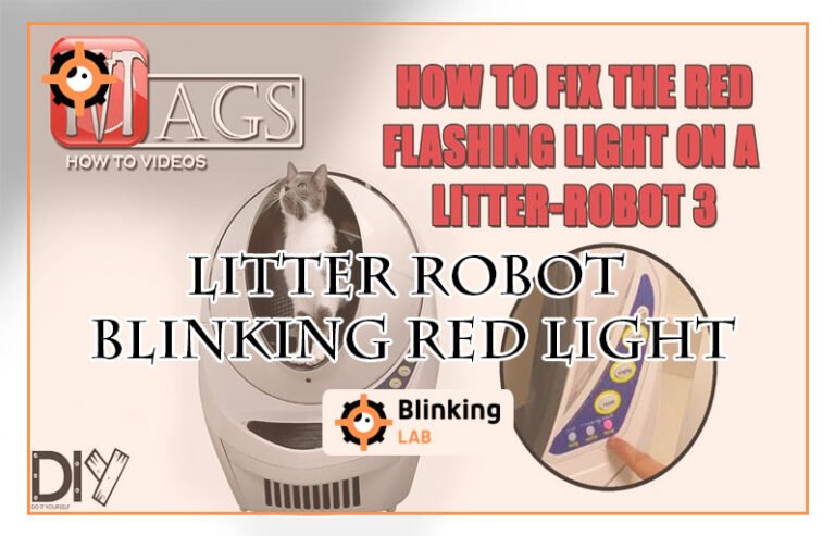 Litter Robot Blinking Red Light