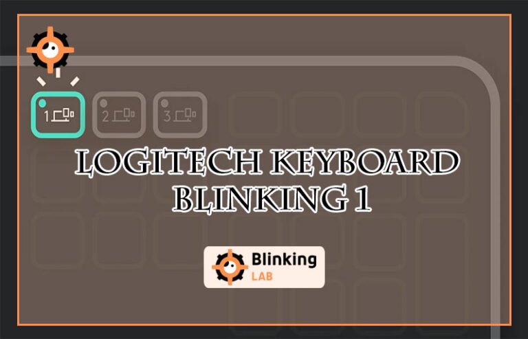 Logitech Keyboard Blinking 1