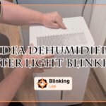Midea Dehumidifier Filter Light Blinking