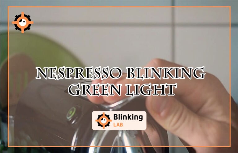 Nespresso Blinking Green Light