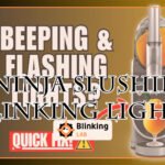 Ninja Slushie Blinking Lights