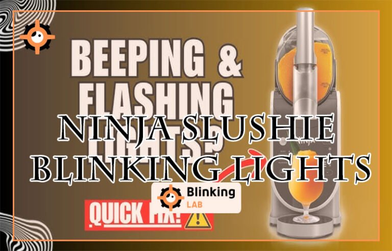 Ninja Slushie Blinking Lights