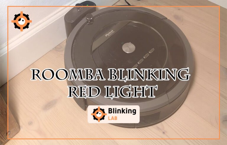 Roomba Blinking Red Light