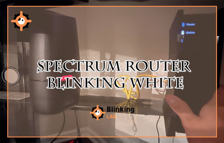 Spectrum Router Blinking White