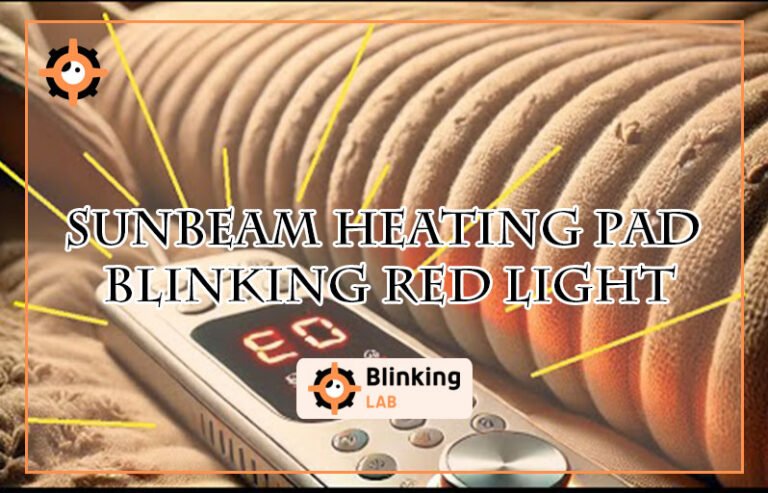 Sunbeam Heating Pad Blinking Red Light