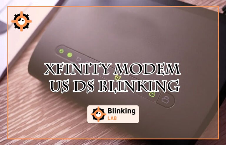 Xfinity Modem Us Ds Blinking